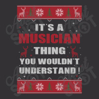 It's A Musician Thing You Wouldn't Understand Ugly Christmas Costumes Vintage Hoodie | Artistshot