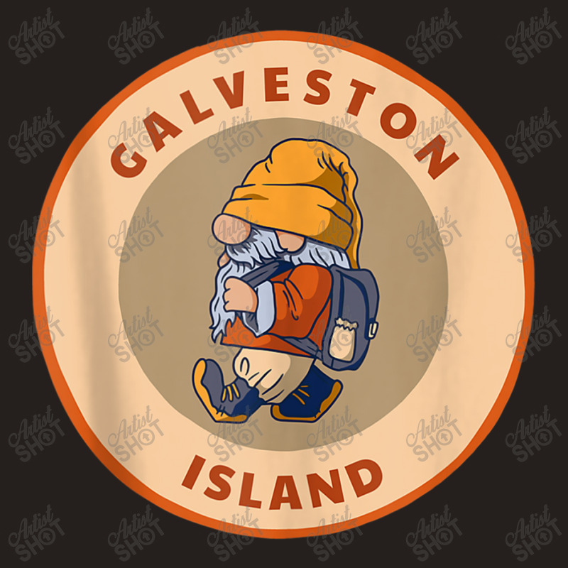 Galveston Island State Park Texas Hiking Gnome Tx Vacation Tank Top by NathanielDesign | Artistshot