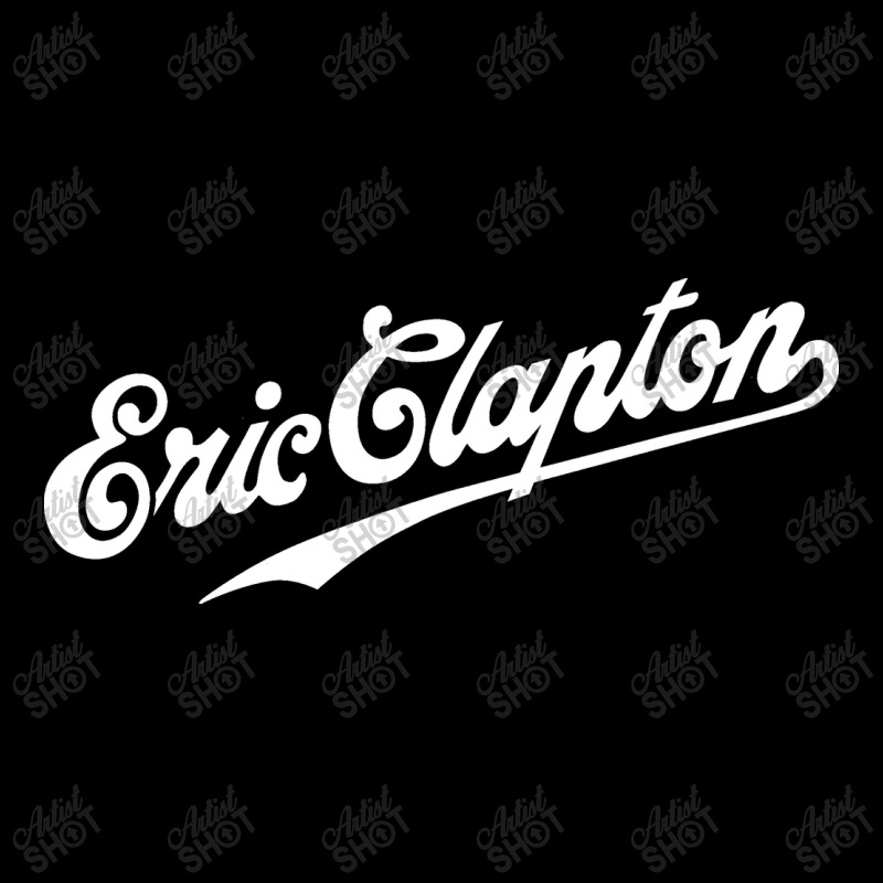 Eric Clapton Logo Cropped Hoodie | Artistshot