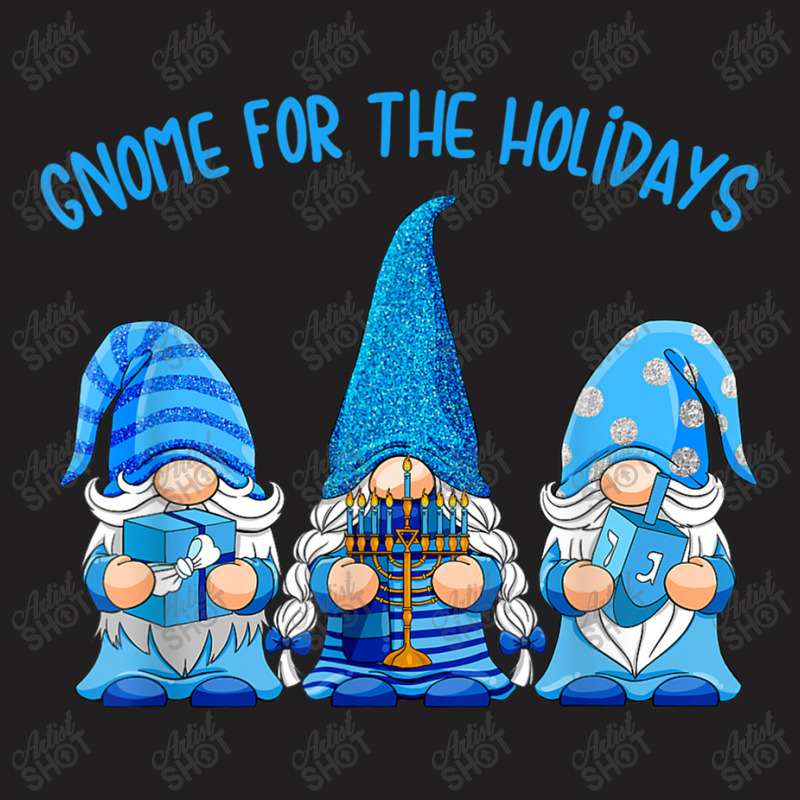 Gnome For The Holidays Hanukkah Jewish Christmas Cute Gnome T-shirt | Artistshot