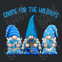 Gnome For The Holidays Hanukkah Jewish Christmas Cute Gnome Crewneck Sweatshirt | Artistshot