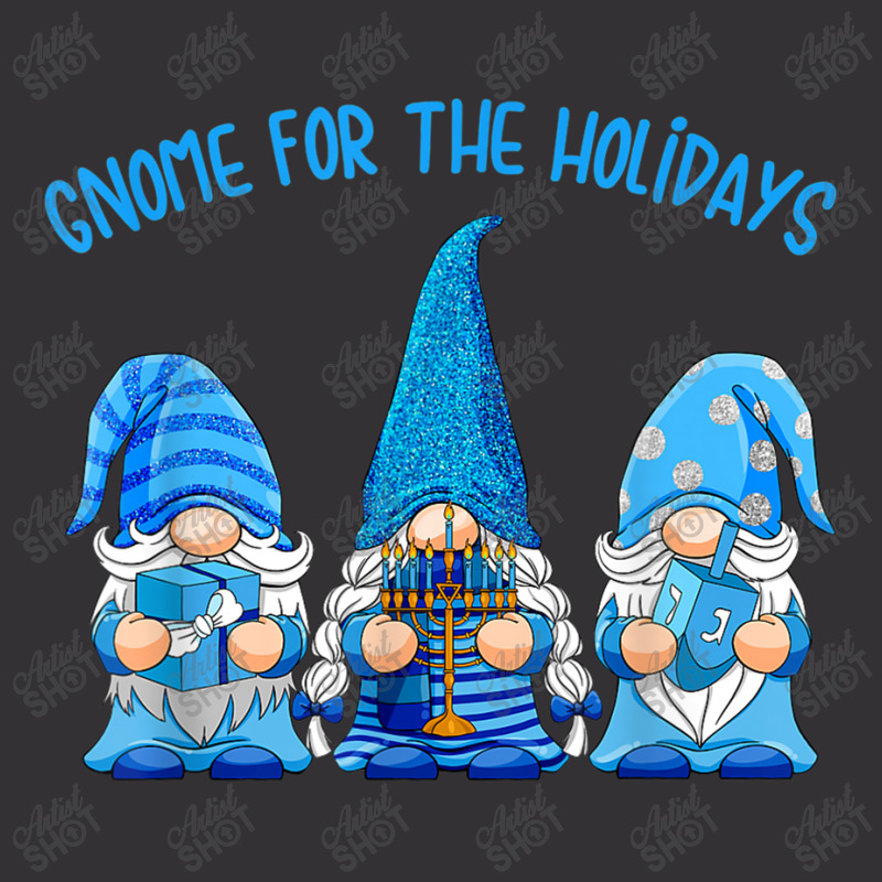 Gnome For The Holidays Hanukkah Jewish Christmas Cute Gnome Vintage Short | Artistshot