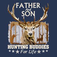 Father And Son Hunting Buddies For Life Gift For Dad Men Denim Jacket | Artistshot