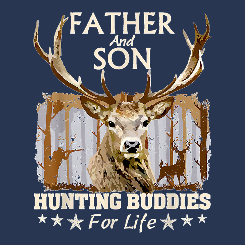 Father And Son Hunting Buddies For Life Gift For Dad Men Denim Jacket | Artistshot