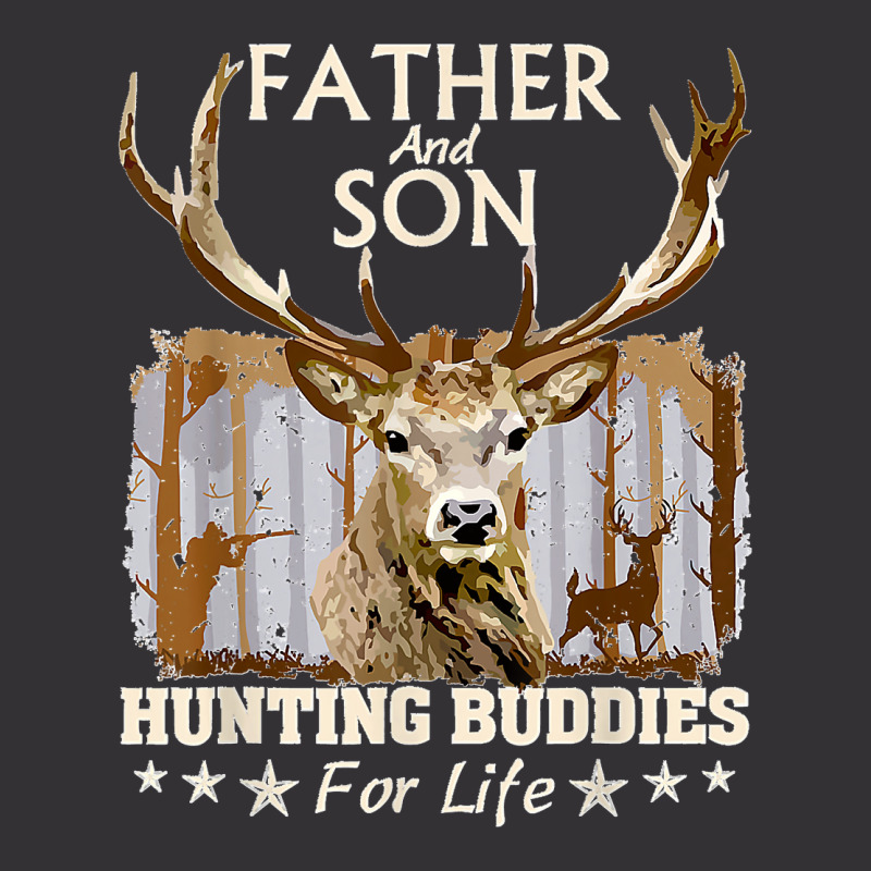 Father And Son Hunting Buddies For Life Gift For Dad Vintage Hoodie | Artistshot