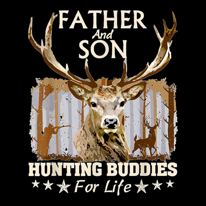 Father And Son Hunting Buddies For Life Gift For Dad Fleece Short | Artistshot