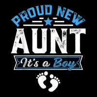 Funny Family Proud New Aunt It's A Boy Gender Reveal T Shirt Youth Jogger | Artistshot