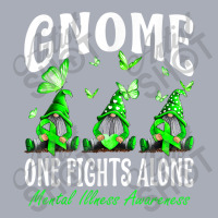 Gnome One Fights Alone Mental Illness Awareness Tank Dress | Artistshot