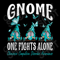 Gnome One Fights Alone Obsessive Compulsive Disorder Women's V-neck T-shirt | Artistshot