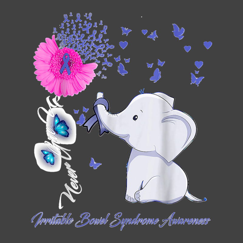 Elephant Irritable Bowel Syndrome Awareness Vintage T-Shirt by WirtzRichard | Artistshot