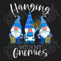 Hanging With My Gnomies Hanukkah Jewish Gnomes Chanukah Classic T-shirt | Artistshot