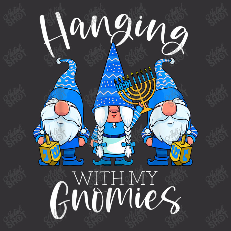 Hanging With My Gnomies Hanukkah Jewish Gnomes Chanukah Vintage Short | Artistshot