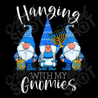 Hanging With My Gnomies Hanukkah Jewish Gnomes Chanukah Lightweight Hoodie | Artistshot