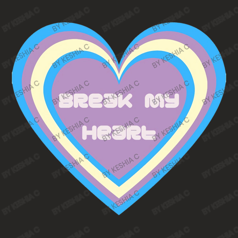 Dua Break My Heart Ladies Fitted T-Shirt by Keshia C | Artistshot