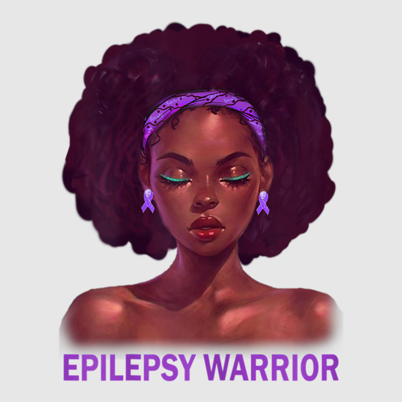 Womens Afro African American Black Woman Epilepsy Warrior T Shirt Hoodie & Jogger Set | Artistshot