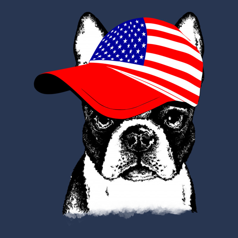 American Boston Terrier Ladies Denim Jacket by autlu2024 | Artistshot