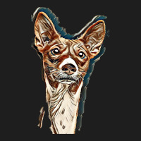 Dog Basenji Ears Face Classic T-shirt | Artistshot