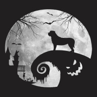 Mastiff Dog And Moon Halloween Costume Dog Lover Funny Gifts 194 T-shirt | Artistshot