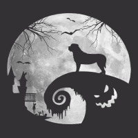 Mastiff Dog And Moon Halloween Costume Dog Lover Funny Gifts 194 Vintage Hoodie | Artistshot