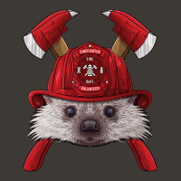 Firefighter Hedgehog Fireman Boys Kids Fire Rescue Animal 264 Bucket Hat | Artistshot