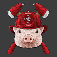 Firefighter Pig Fireman Boys Kids Fire Rescue Farm Animal 249 Men's Polo Shirt | Artistshot