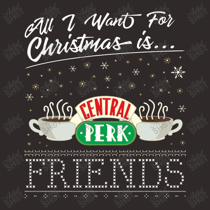 All I Want For Christmas Is Friends Central Racerback Tank | Artistshot