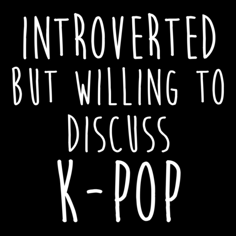 Introverted But Willing To Discuss Kpop Classic Men's 3/4 Sleeve Pajama Set | Artistshot