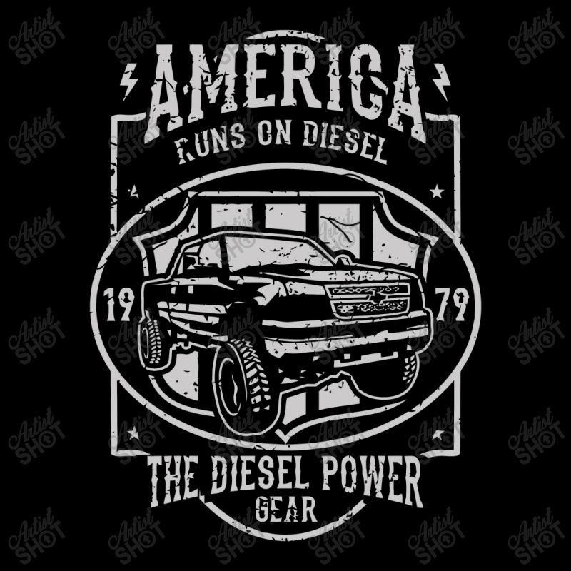 America Runs On Diesel Truck Women's V-Neck T-Shirt by gedongbayi | Artistshot