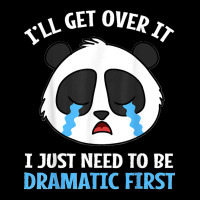 Funny Dramatic Panda Bear Face Kawaii Anime Lovers Women's V-neck T-shirt | Artistshot