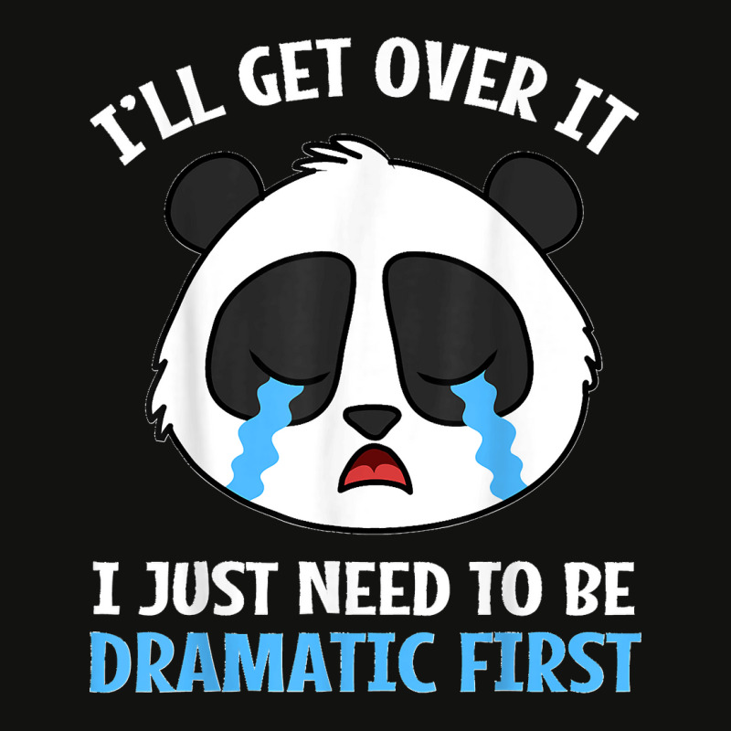 Funny Dramatic Panda Bear Face Kawaii Anime Lovers Scorecard Crop Tee by WirtzRichard | Artistshot