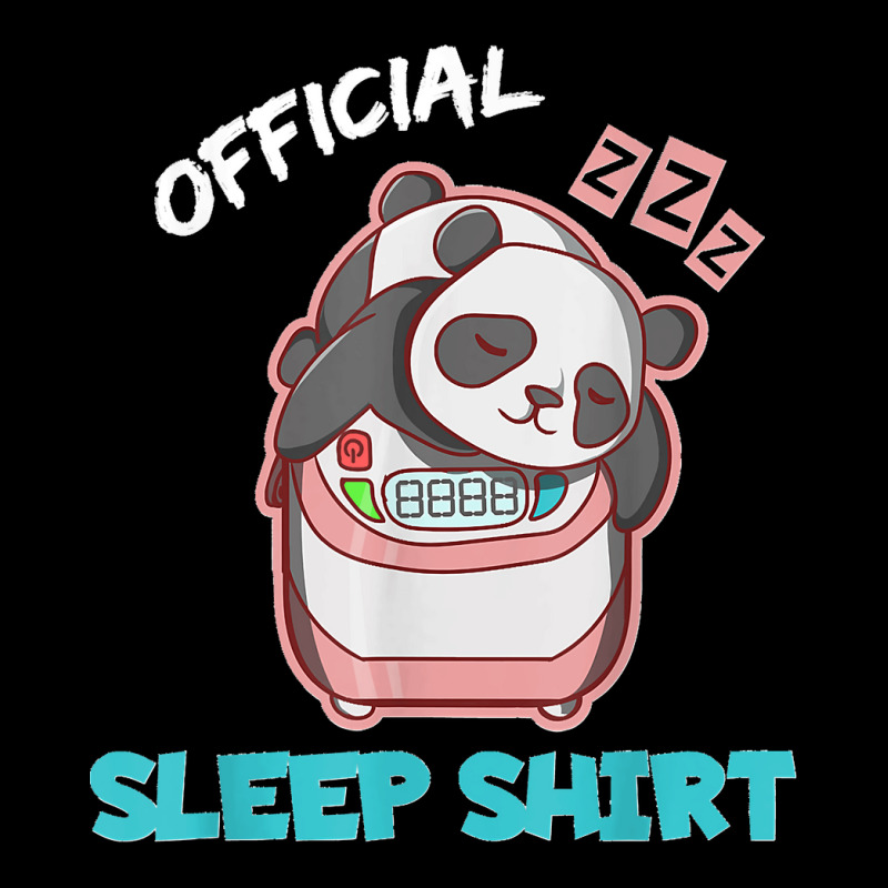 Funny Exercise Extra Rice Panda Pun Lazy Official Sleep Maternity Scoop Neck T-shirt by WirtzRichard | Artistshot