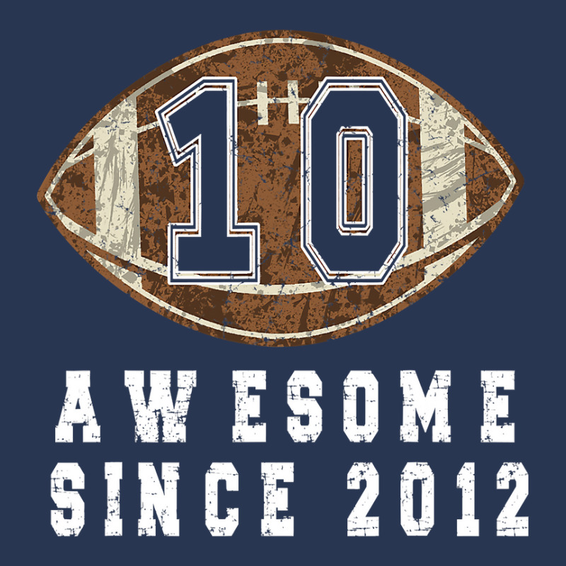 10th Birthday Football Boy Born In 01 Football Player Ladies Denim Jacket by pester | Artistshot