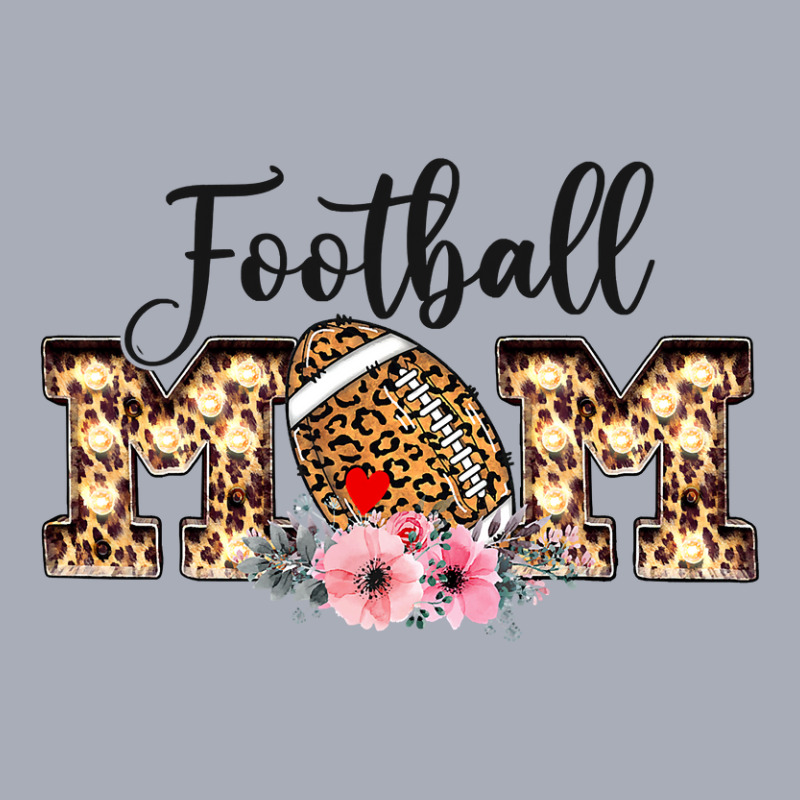 Football Mom Funny Leopard Floral Football Lovers Tank Dress by pester | Artistshot