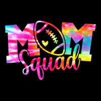 Tie Dye Football Mom Squad Senior Mom Shirt V-neck Tee | Artistshot