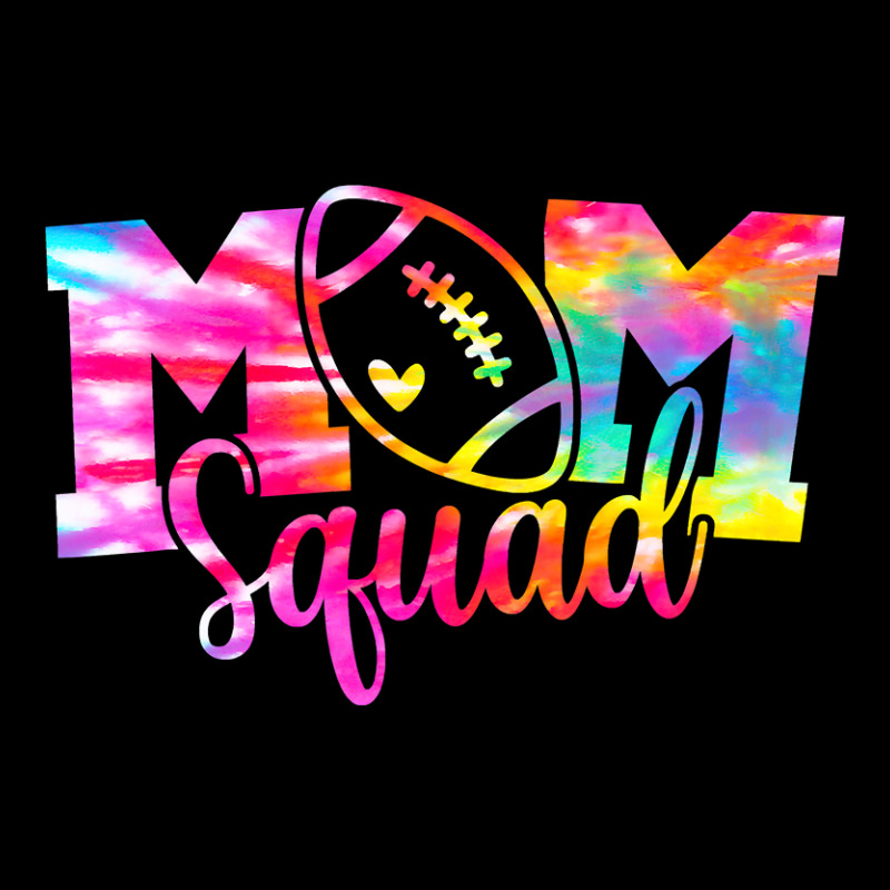 Tie Dye Football Mom Squad Senior Mom Shirt V-Neck Tee by pester | Artistshot