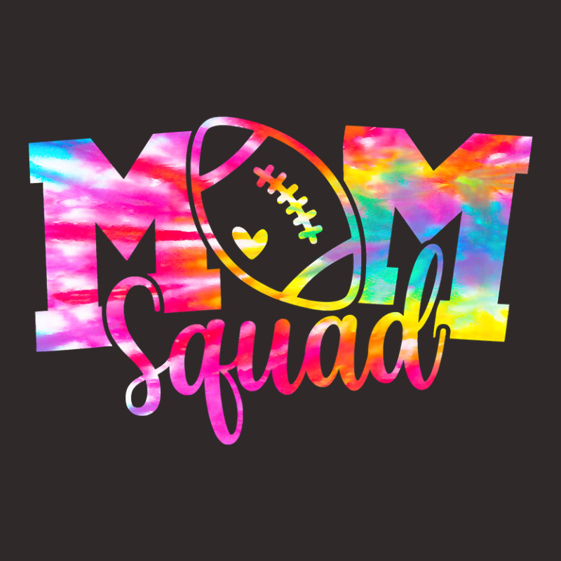 Tie Dye Football Mom Squad Senior Mom Shirt Racerback Tank by pester | Artistshot