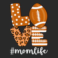 Love Football American Mom Life Player With Leopard Mor Printed Hat | Artistshot