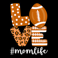 Love Football American Mom Life Player With Leopard Mor Fleece Short | Artistshot