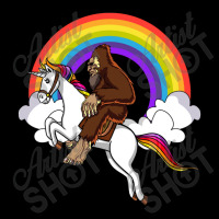 Bigfoot Riding Unicorn Pocket T-shirt | Artistshot