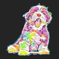 Dog Isolated Happy Cute 3/4 Sleeve Shirt | Artistshot