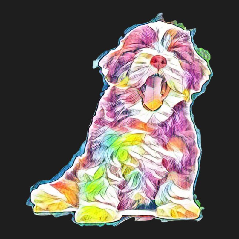 Dog Isolated Happy Cute Classic T-shirt by Kemnabi | Artistshot