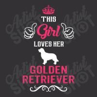 This Girl Loves Her Golden Retriever. Cool Gift Vintage Short | Artistshot