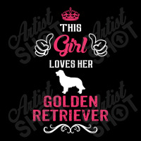 This Girl Loves Her Golden Retriever. Cool Gift Unisex Jogger | Artistshot