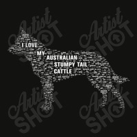 I Love My Australian Stumpy Tail Cattle Dog. Funny Gift Scorecard Crop Tee | Artistshot