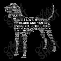 I Love My Black And Tan Virginia Foxhound. Funny Gift Pocket T-shirt | Artistshot