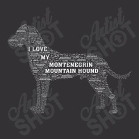 I Love My Montenegrin  Mountain Hound. Funny Gift Vintage Hoodie | Artistshot