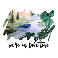 We're On Lake Time For Light Women's V-neck T-shirt | Artistshot