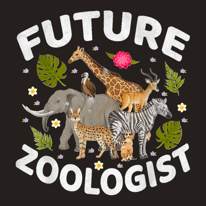 Future Zoologist Animal Zoo Safari Funny Tank Top by WirtzRichard | Artistshot