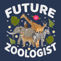 Future Zoologist Animal Zoo Safari Funny Men Denim Jacket | Artistshot