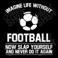 Ball Imagine Life Without Football Youth Zipper Hoodie | Artistshot